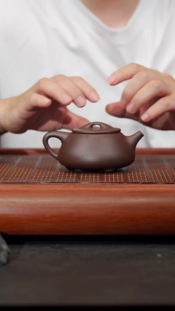 茶壶紫砂33空山造器紫砂   景舟石瓢