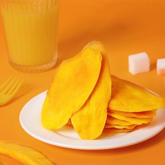 芒果干250g袋装原味蜜饯果脯果干无糖无添加纯水果片零食