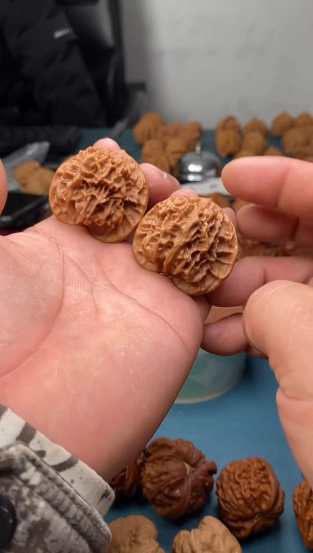 吊坠文玩核桃门头沟龙鳞901