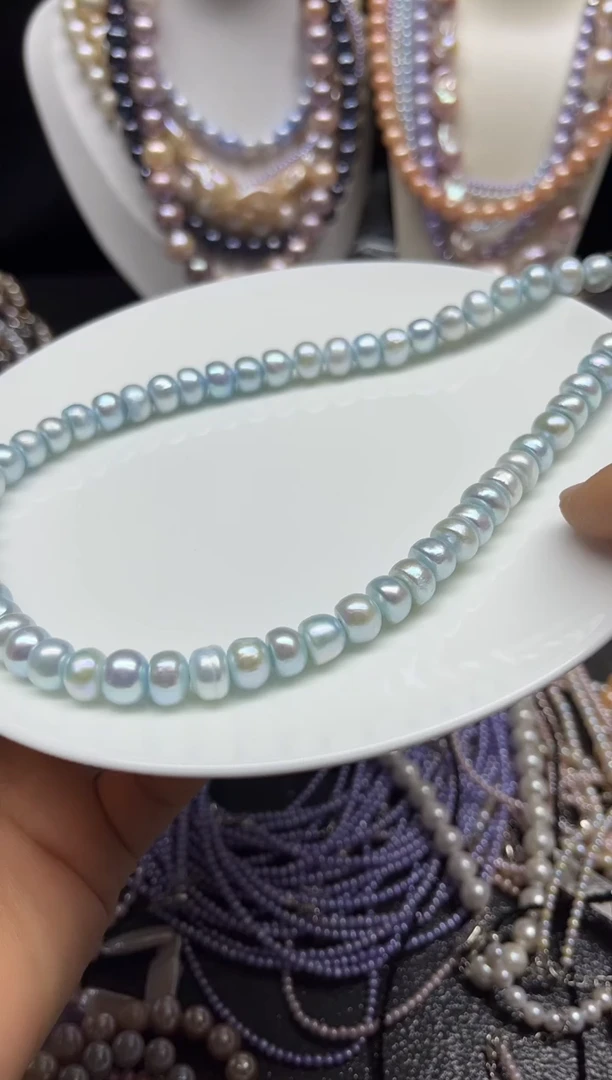 淡水珍珠未镶嵌颈饰多人