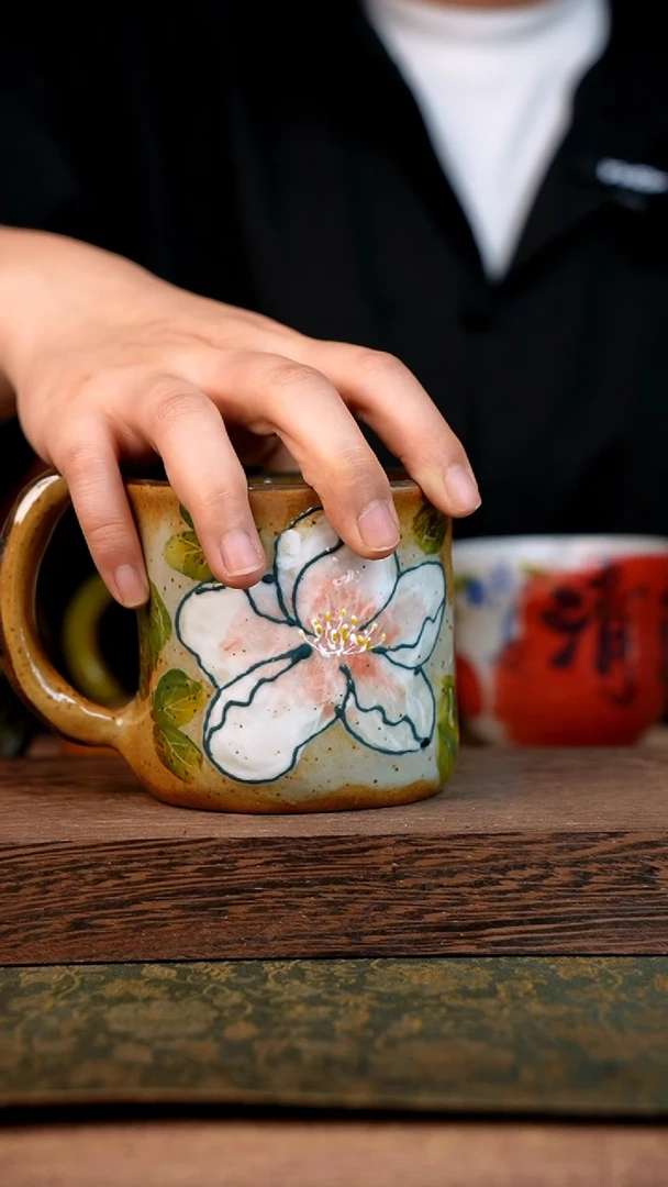 摆件泥垚手作 景德镇手工手绘器物