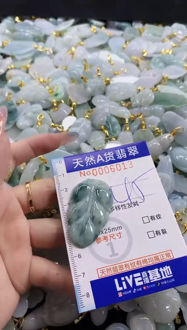 颈饰未镶嵌翡翠天然A货翡翠