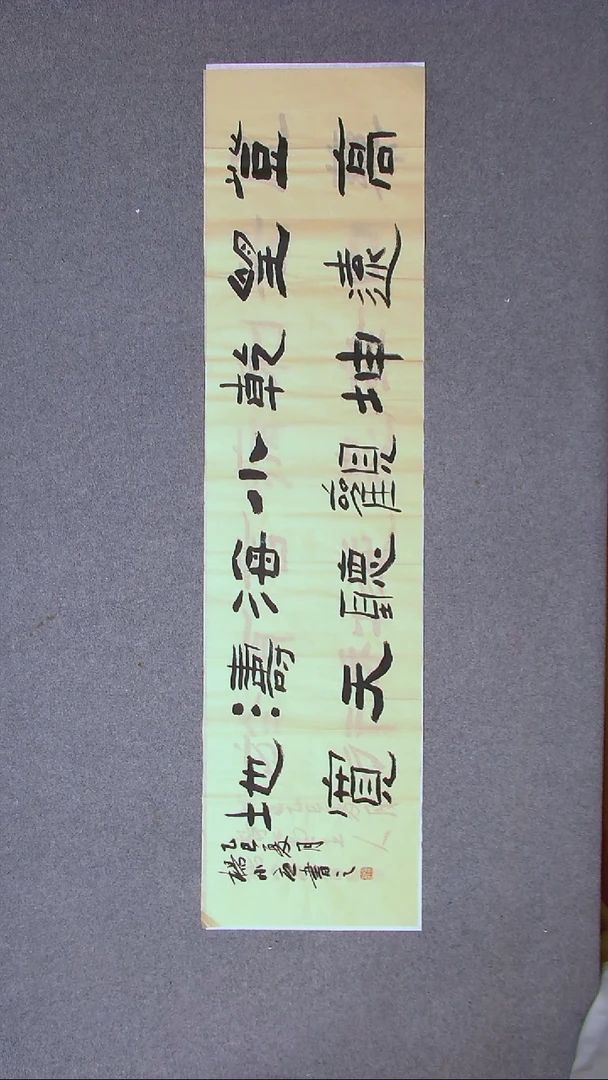 书法杨小立  河南南阳138*34四平尺