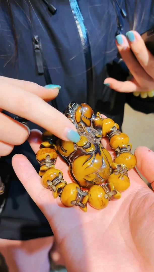 【闪购商品】蜜蜡颈饰未镶嵌七七精品专属链接95941一套