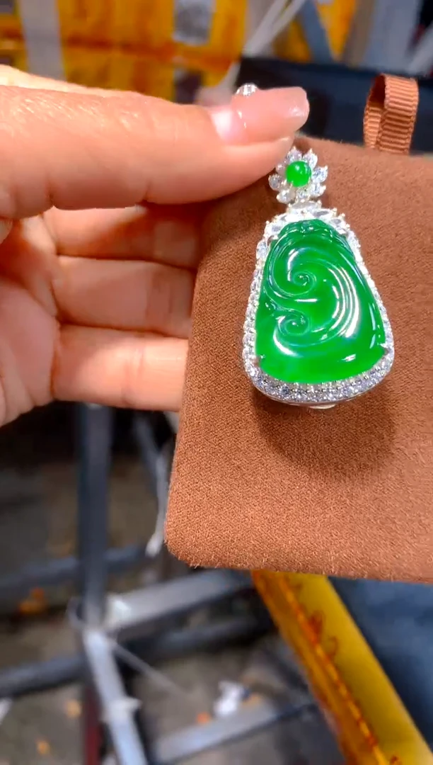 【闪购商品】定制翡翠未镶嵌57-多样性发货（发其一）