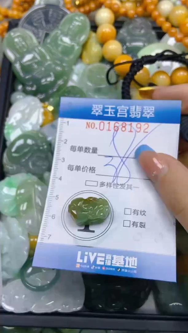 翡翠未镶嵌颈饰闪购0168192