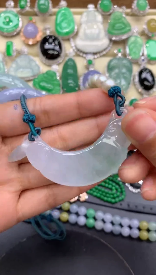 【闪购商品】翡翠颈饰未镶嵌55-中国好珍宝