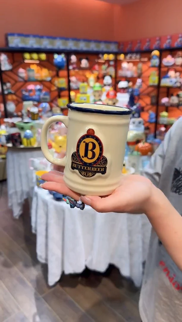 瓷片@@哈利波特黄油啤酒陶瓷杯