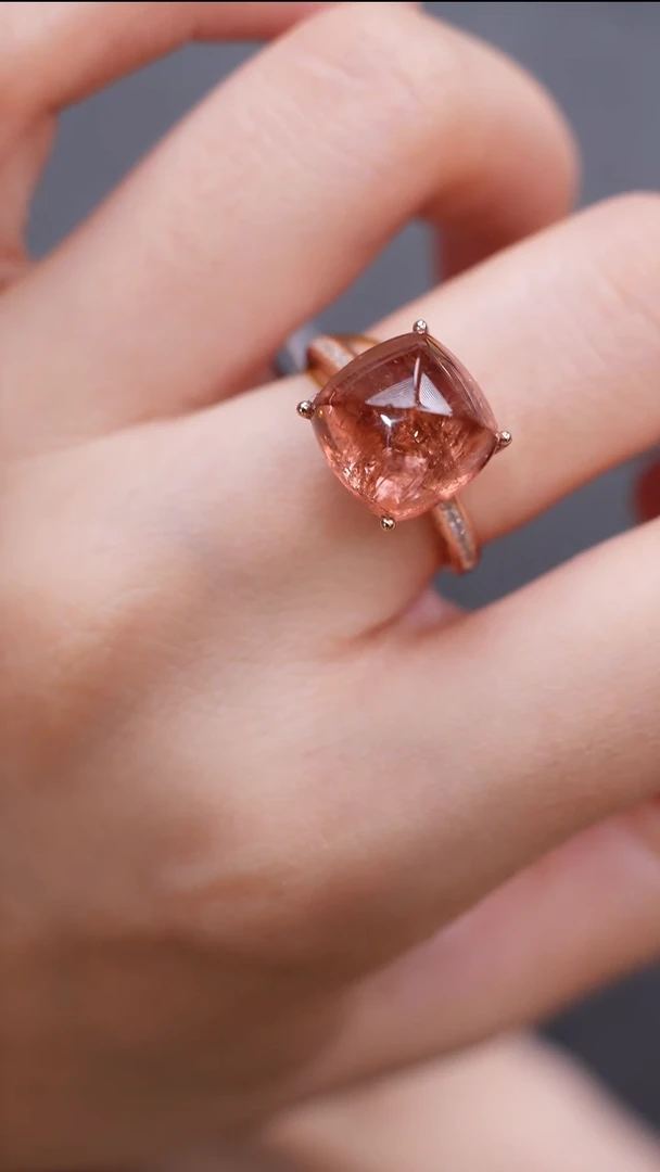 手饰银S925镶嵌碧玺手饰