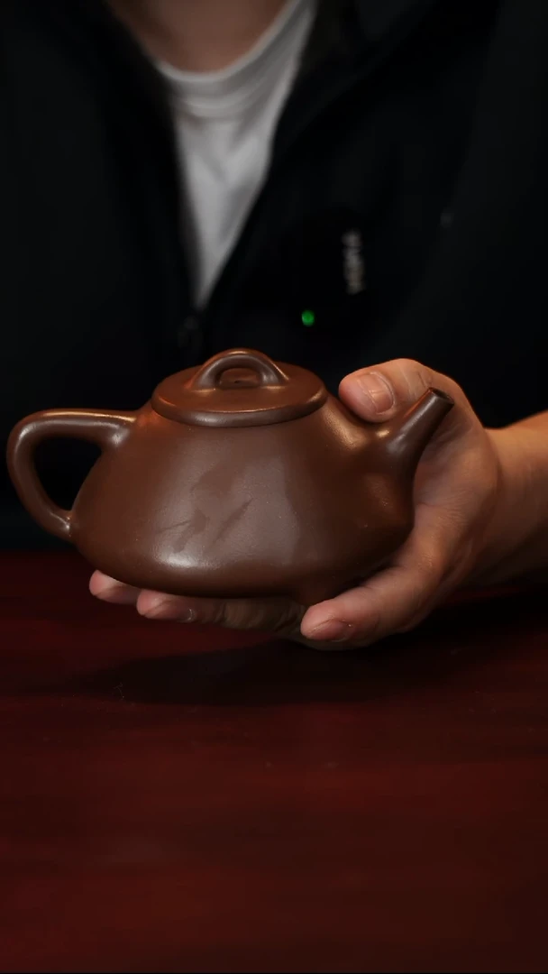 茶壶紫砂李小敏--手工--石瓢