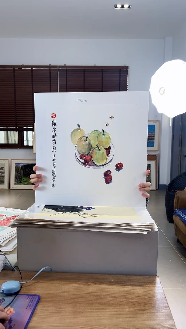 【闪购商品】版画限量亲签盖章版画S