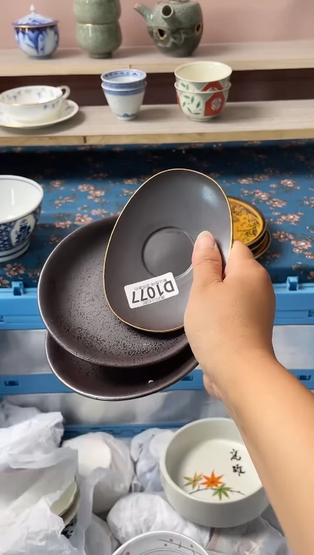 瓷片无*瓷器瓷器D1077