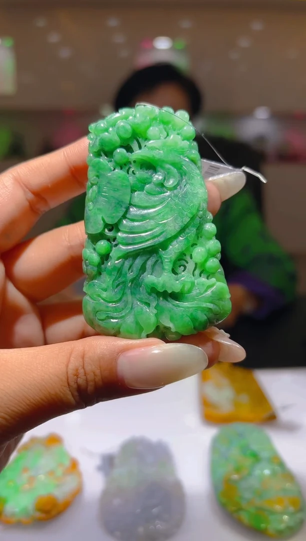 未镶嵌定制翡翠19/1220/L/凤凰
