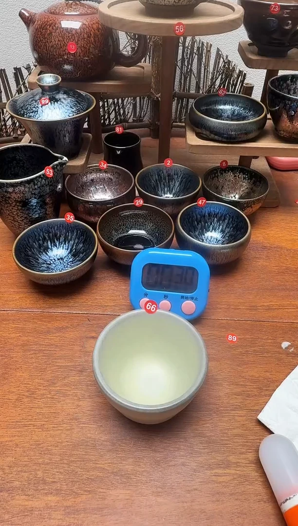 茶盏阿**豪66号建盏工匠茶器