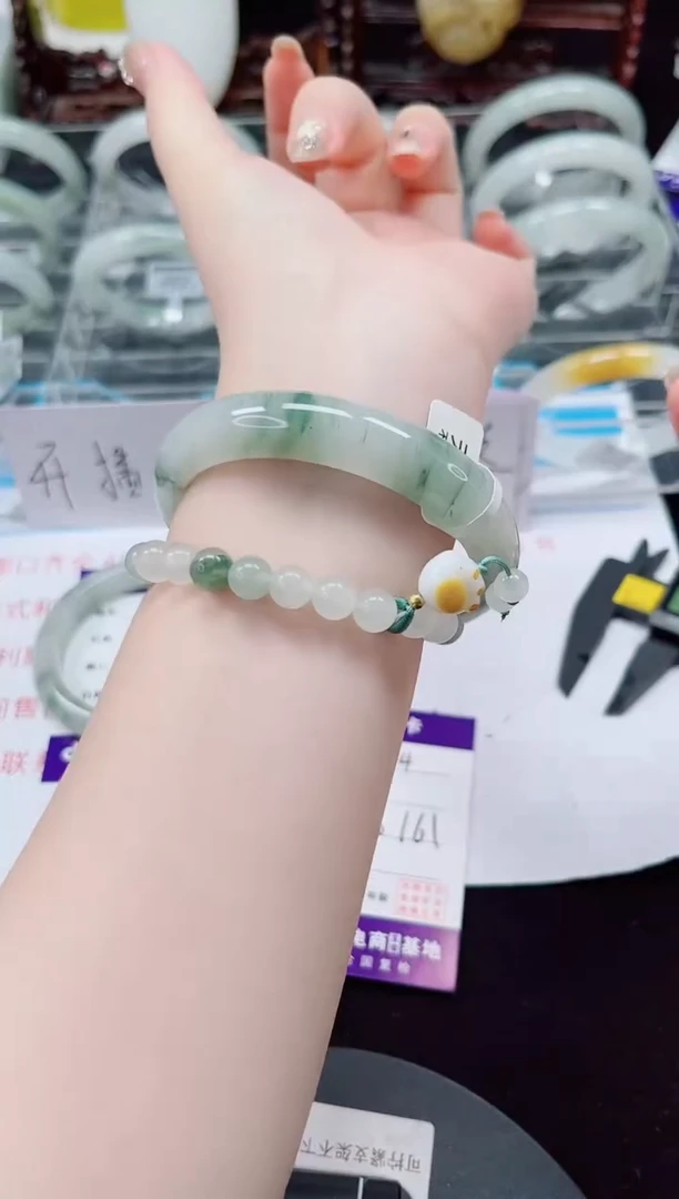 未镶嵌手镯石英质玉114-61/62