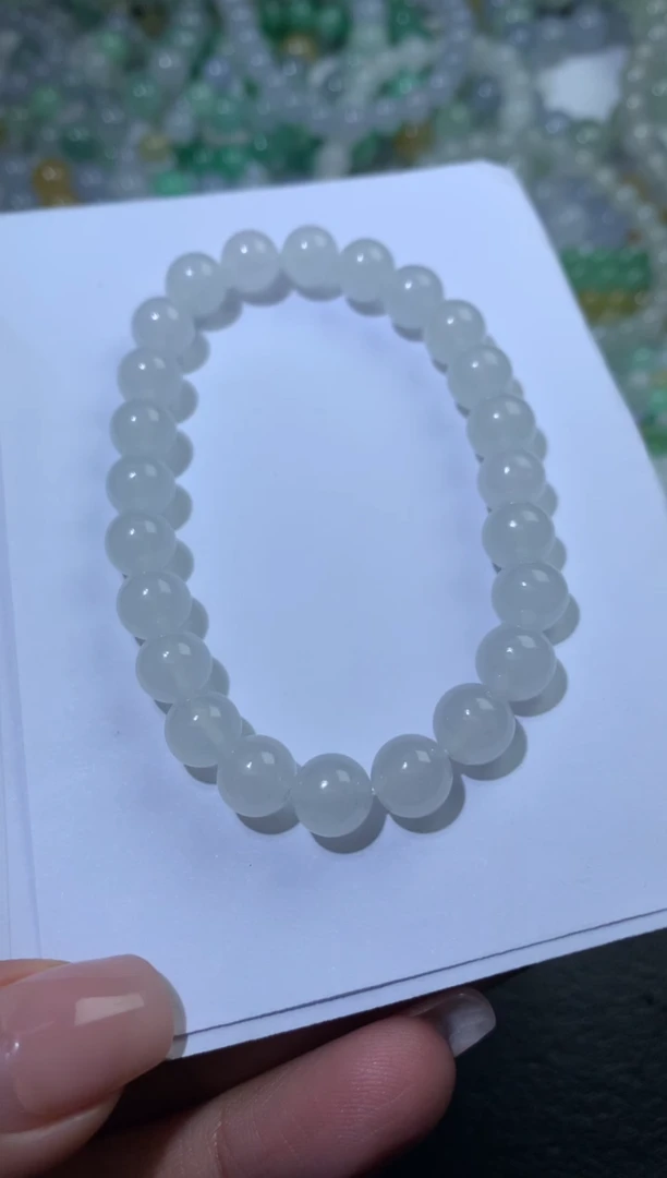 颈饰未镶嵌翡翠月**暖净货