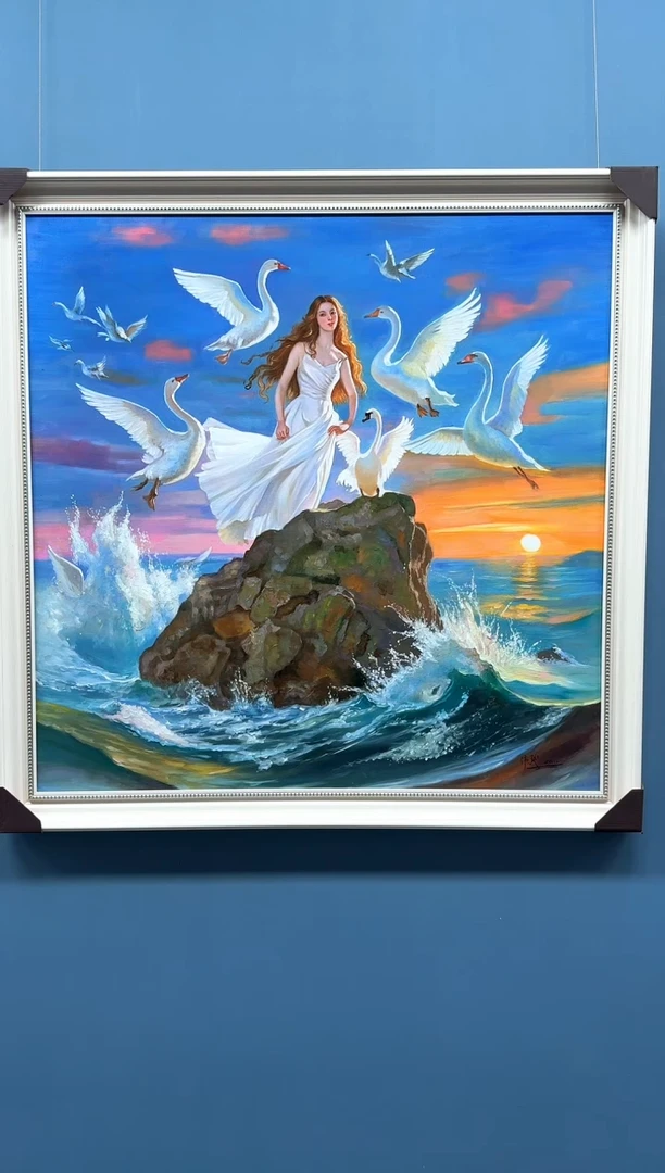 油画23人物-管伟骏-油画