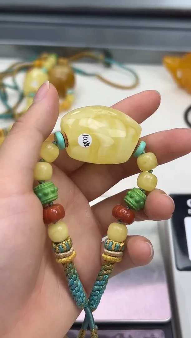 裸石琥珀未镶嵌琥珀蜜蜡吊坠