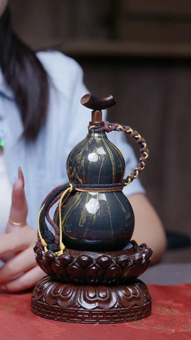 827大漆酒葫芦一物一拍