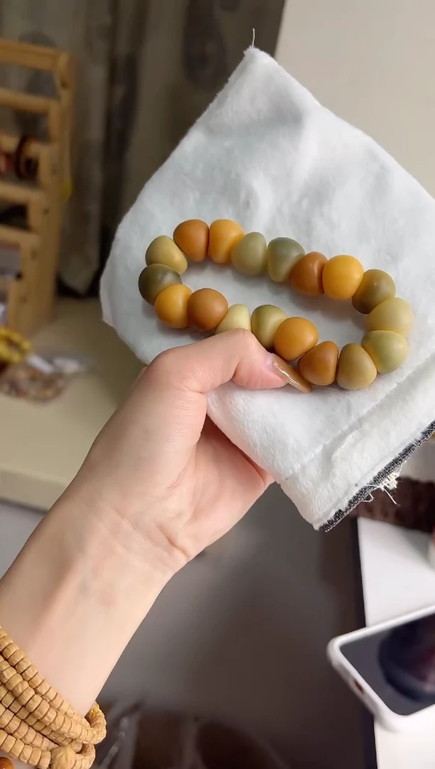 手串菩提根/象牙果沐b43干磨蒜瓣大肠18mm手串