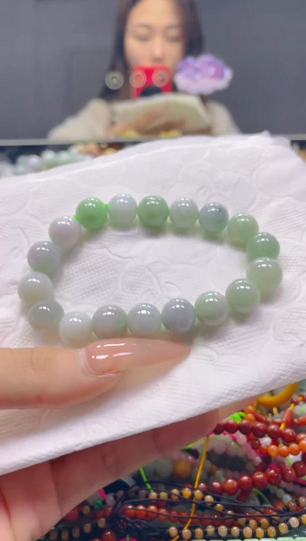 颈饰未镶嵌翡翠10MM