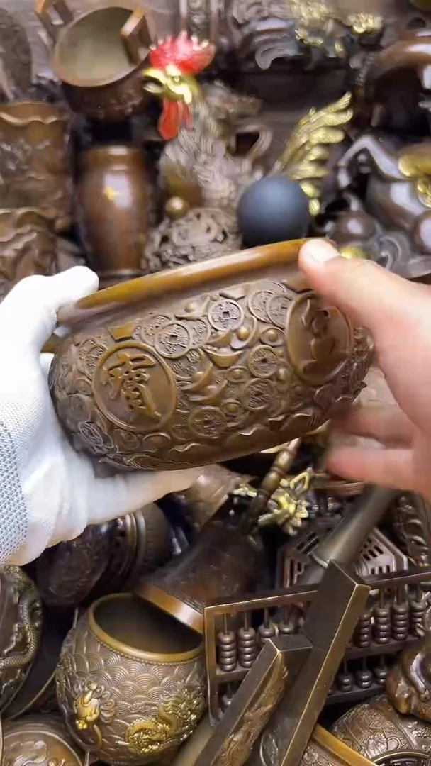 精美铜器，点击下单