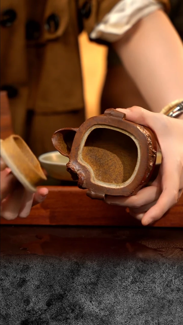 紫砂 宜兴紫砂 MSY 手抓高货 方竹