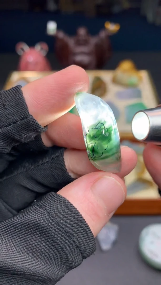 未镶嵌定制翡翠天然翡翠裸石（包工）