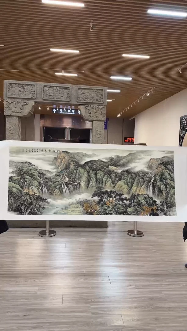 国画62赵隆轩美术馆李庆兴老师作品