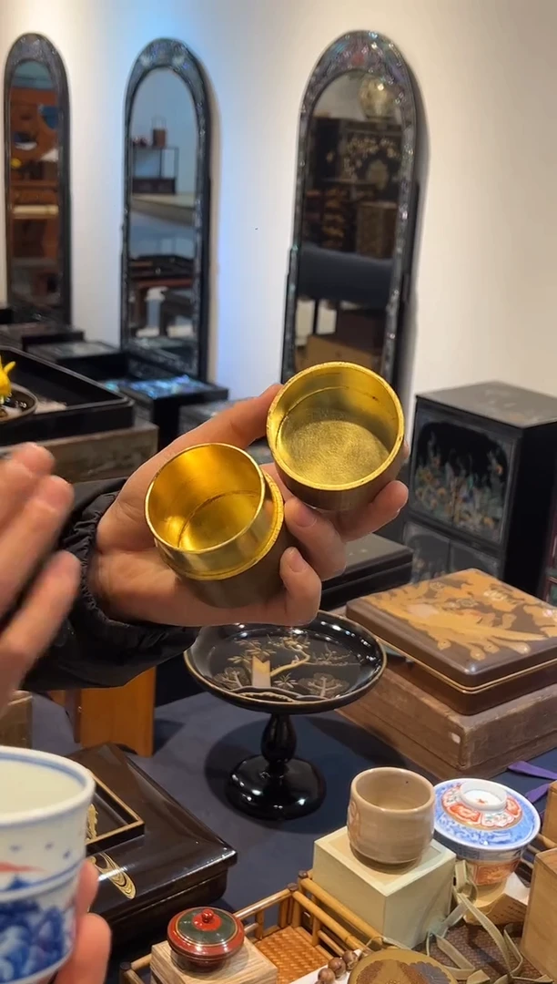 茶枣 大漆漆器大漆漆器