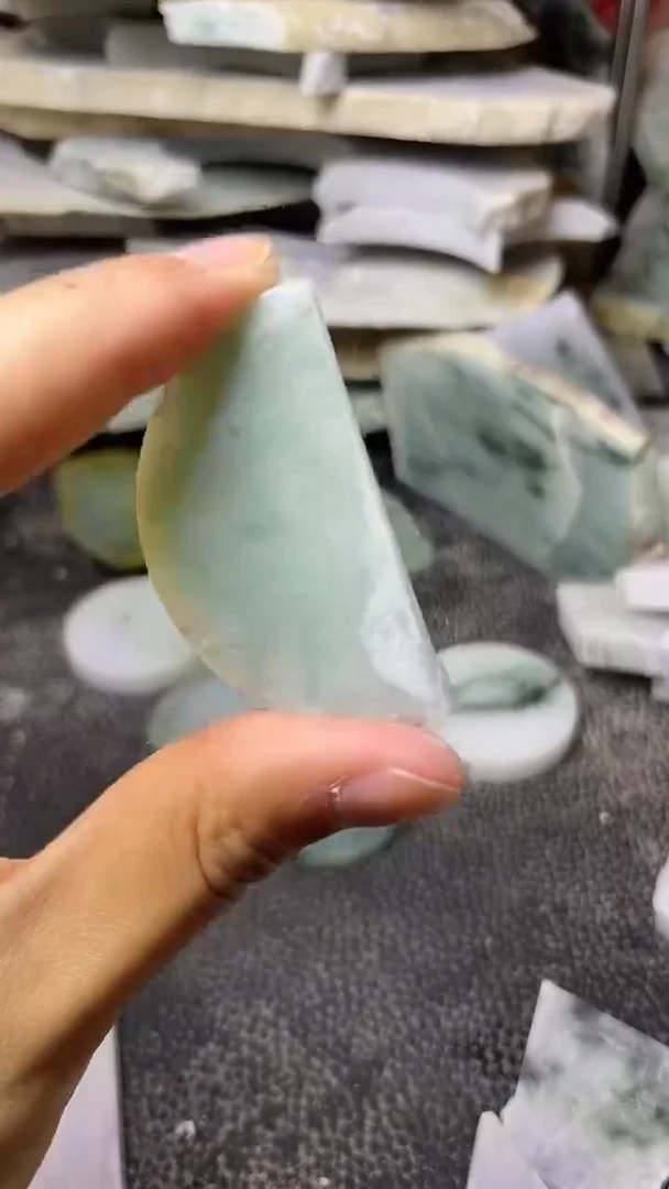 裸石翡翠天然A货翡翠板料