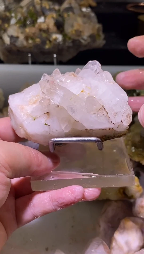 未镶嵌珠宝半成品水晶93号175g四川美姑超七花园水晶