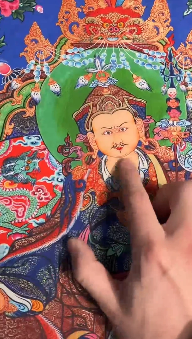 卷轴画天天的唐卡tk160