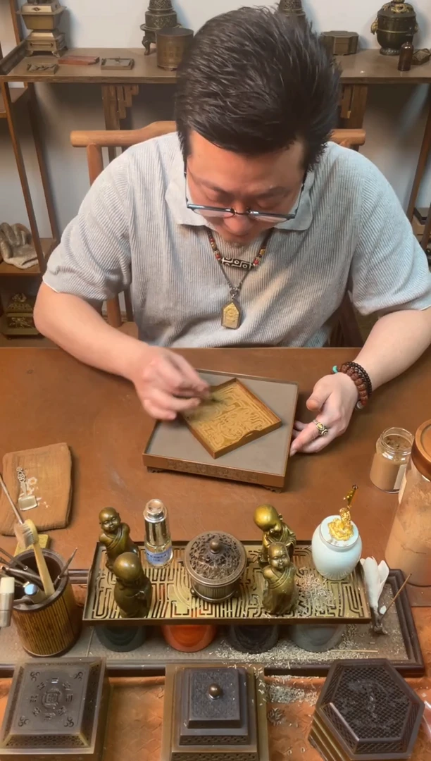 香粉嗨***学大香盘29.8cm孔雀香篆特惠