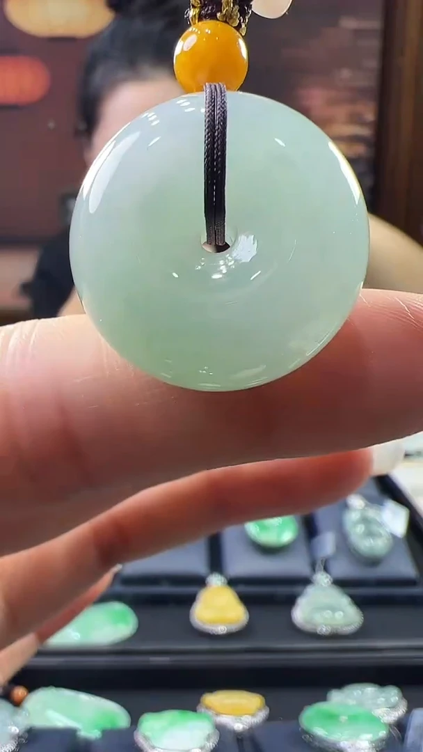 未镶嵌挂件翡翠｛**｝甜甜圈