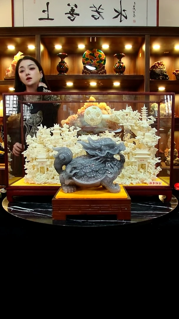 石材一**星家居摆件龙龟·11111111