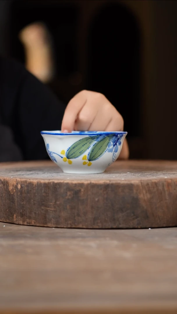 瓷片景德镇高温釉下彩（食品级）