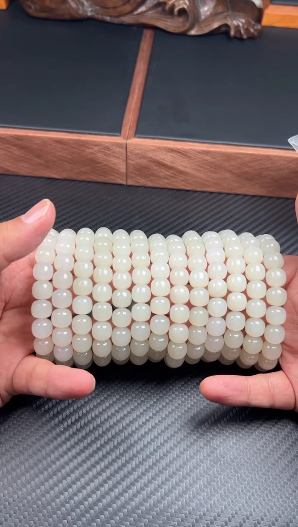 手串未镶嵌和田玉黑山微色差卡10老型J多样性发货拍一发一