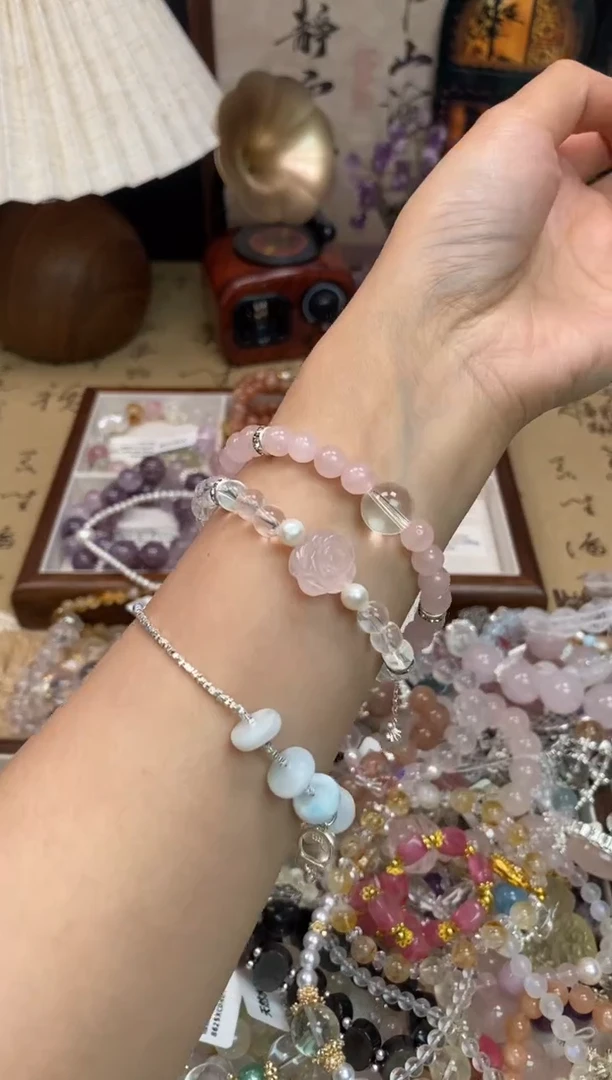 水晶手链未镶嵌362手串