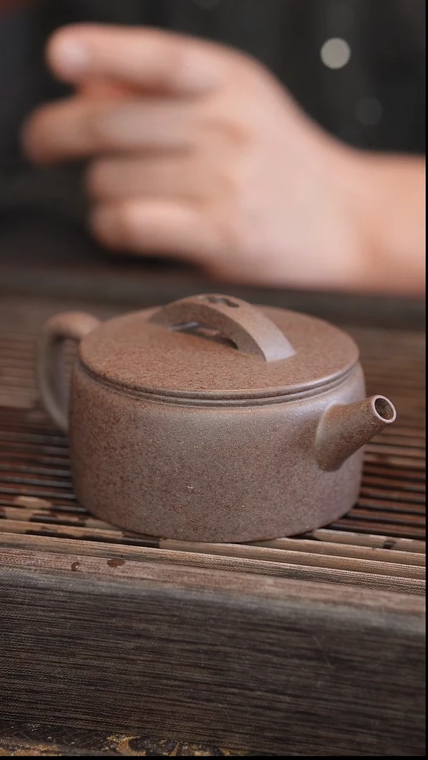 茶壶紫砂220cc 【宽口】