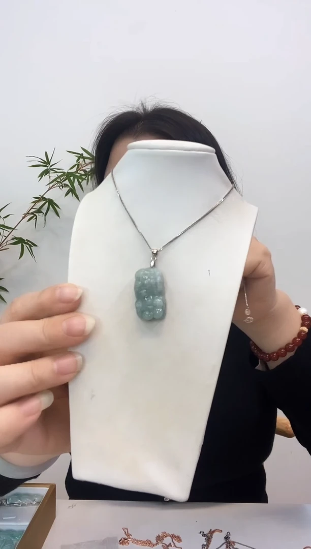 【闪购商品】翡翠吊坠(赠链)未镶嵌貔貅