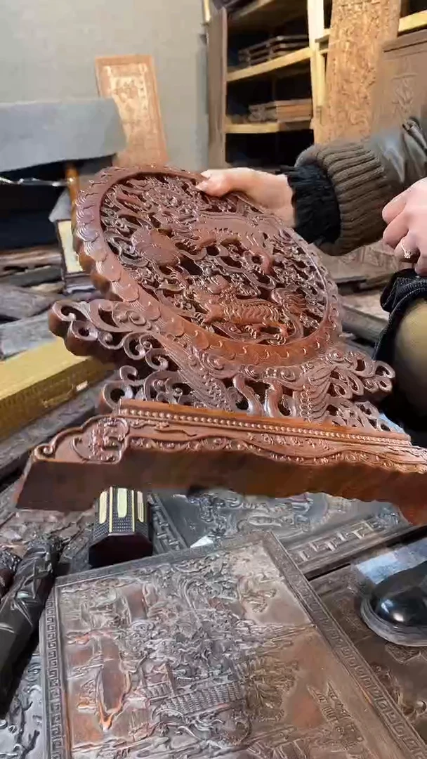 【闪购商品】木紫檀雕刻一物一拍一直播为准