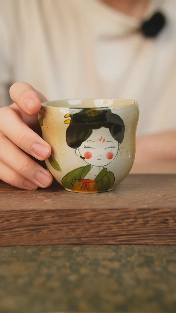 摆件泥垚手作 景德镇手工手绘器物