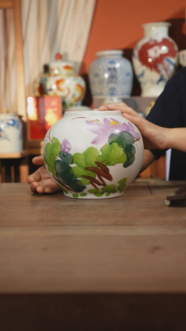 现代景德镇设计师釉下手绘陶瓷餐具