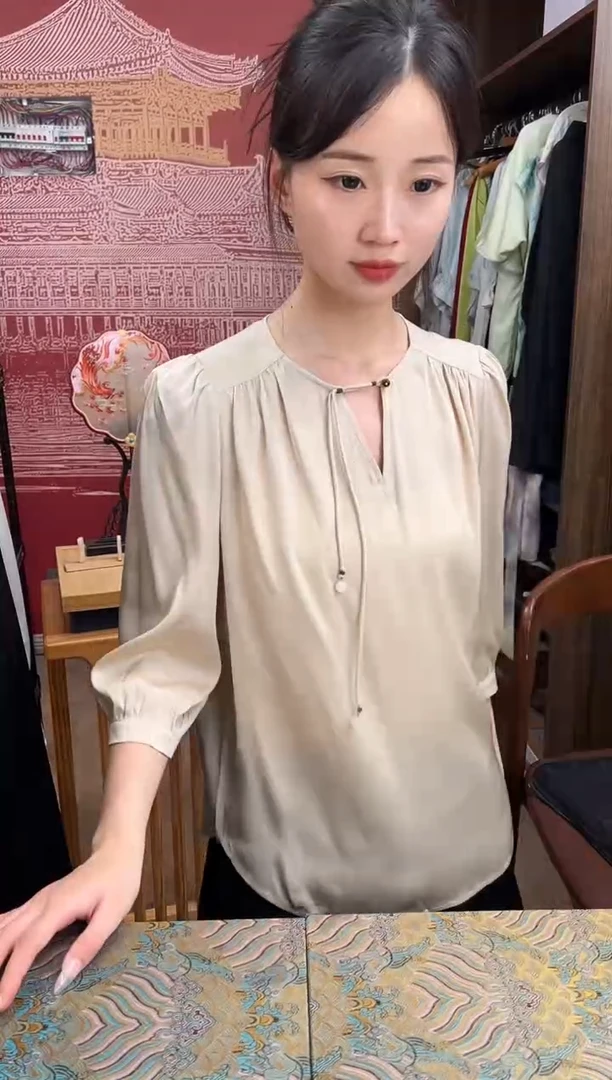 刺绣m 80-105上衣 55ss7007