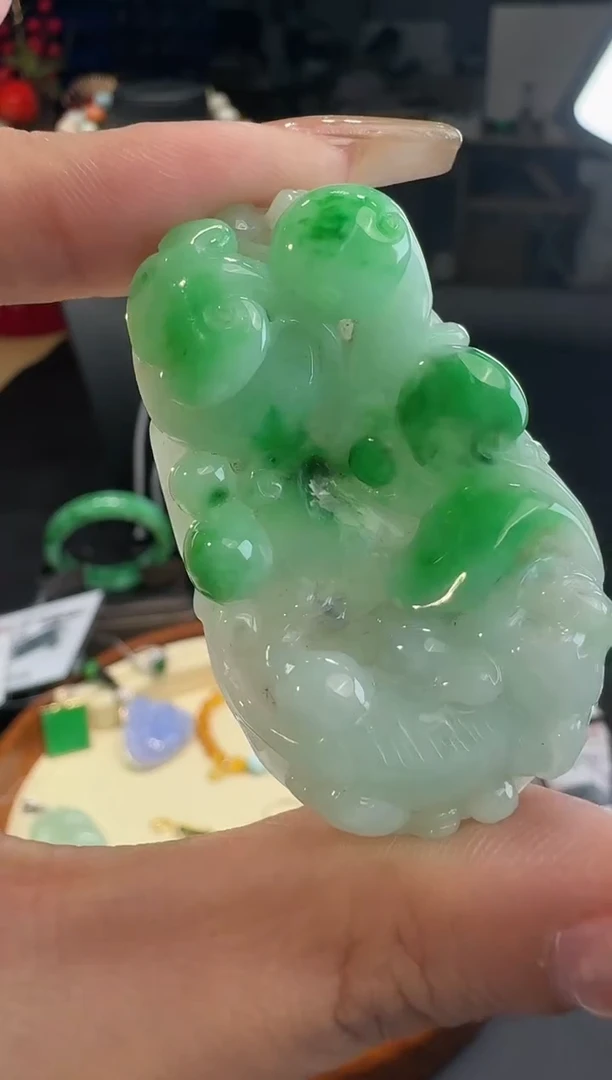 【闪购商品】翡翠颈饰未镶嵌挂件