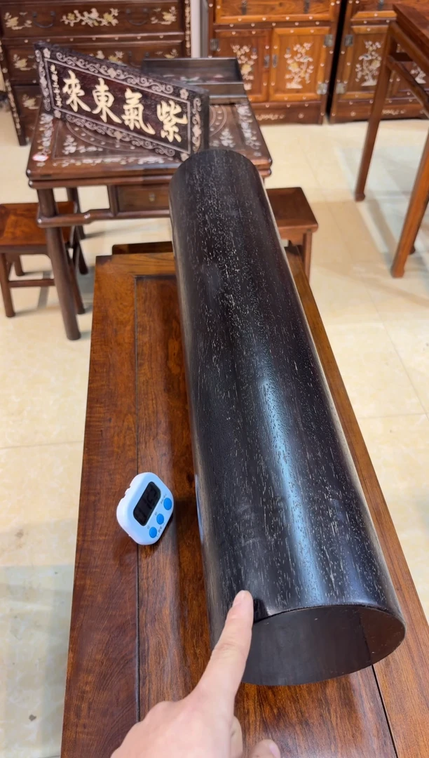 木紫檀素面横财木木