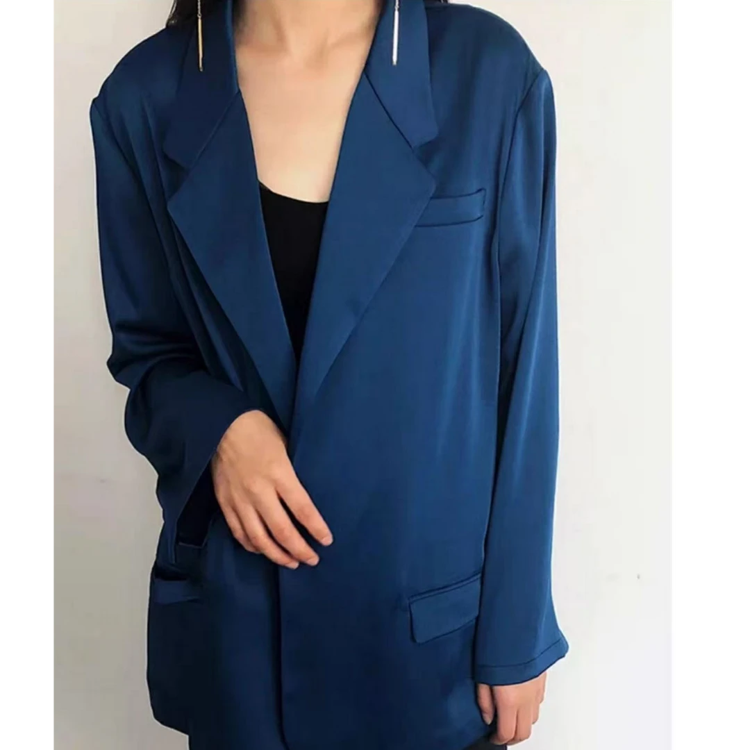99新 FENDI/芬迪 藏青色单粒扣西装/F42/编号5134