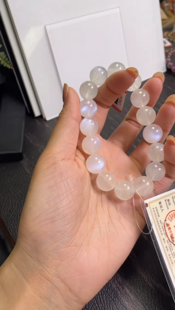 手链13.5±/x-567未镶嵌月光石白月光