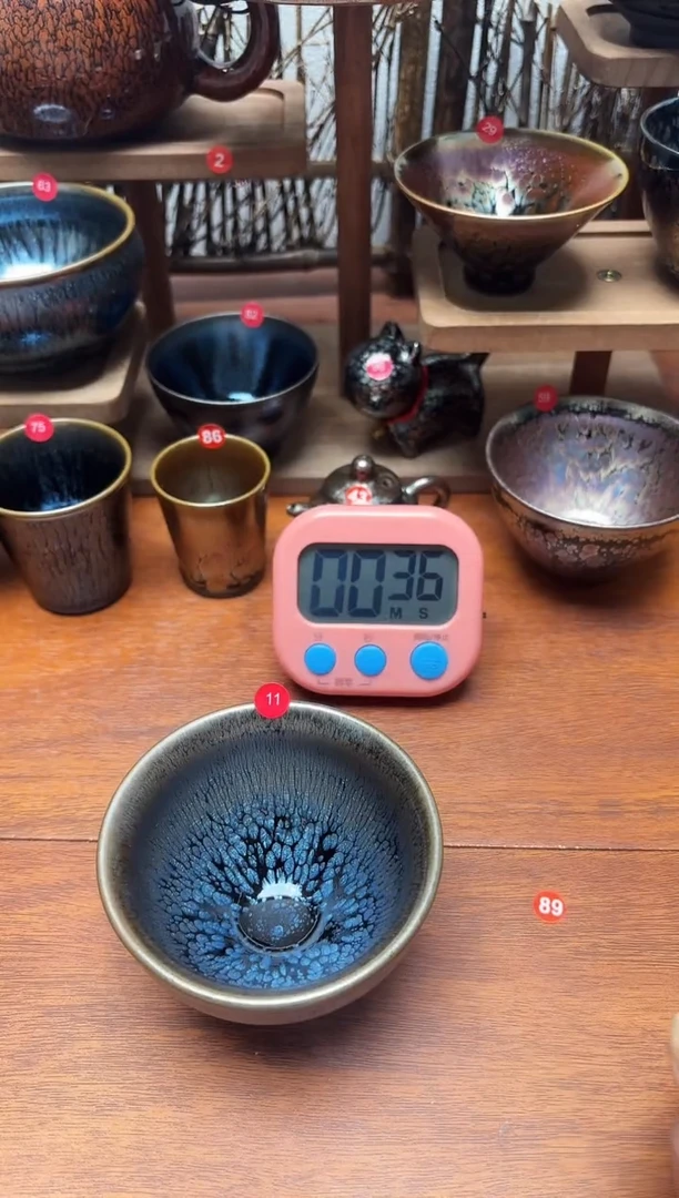 茶盏小*11号建盏工匠茶器